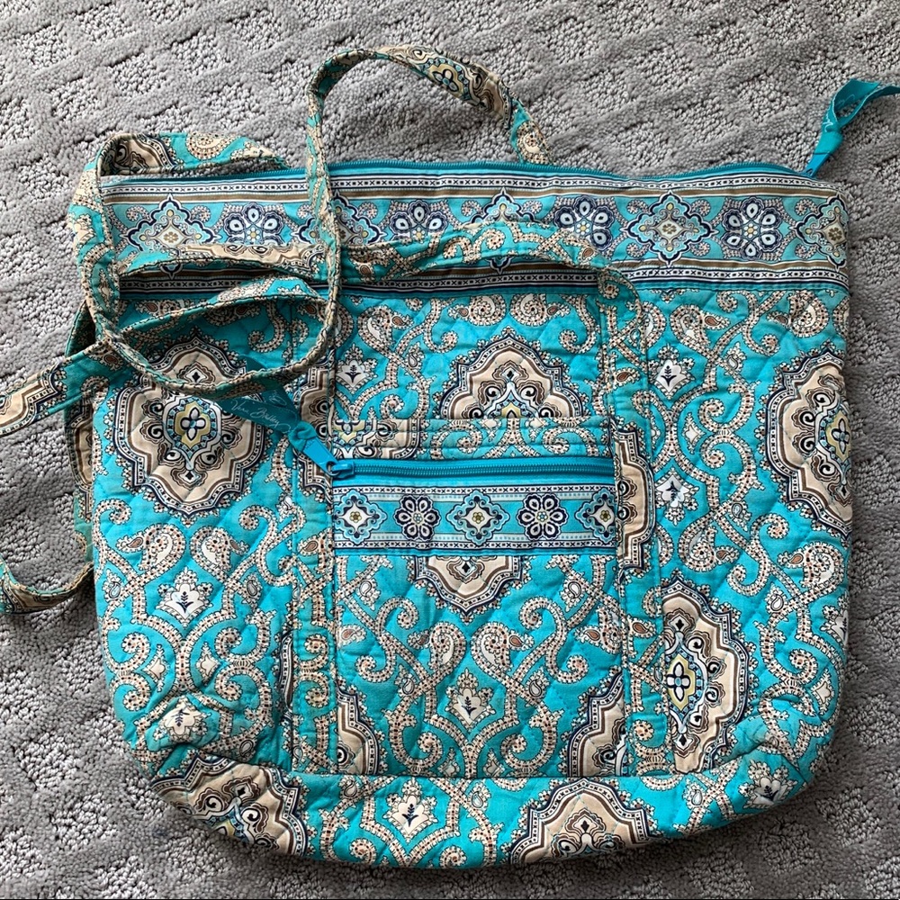 Vera Bradley Totally Turq Tote
